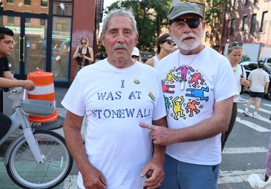 AFTER THE PARADE Walk along 8th Avenue in Chelsea NYC on Sunday, 28 June 2026