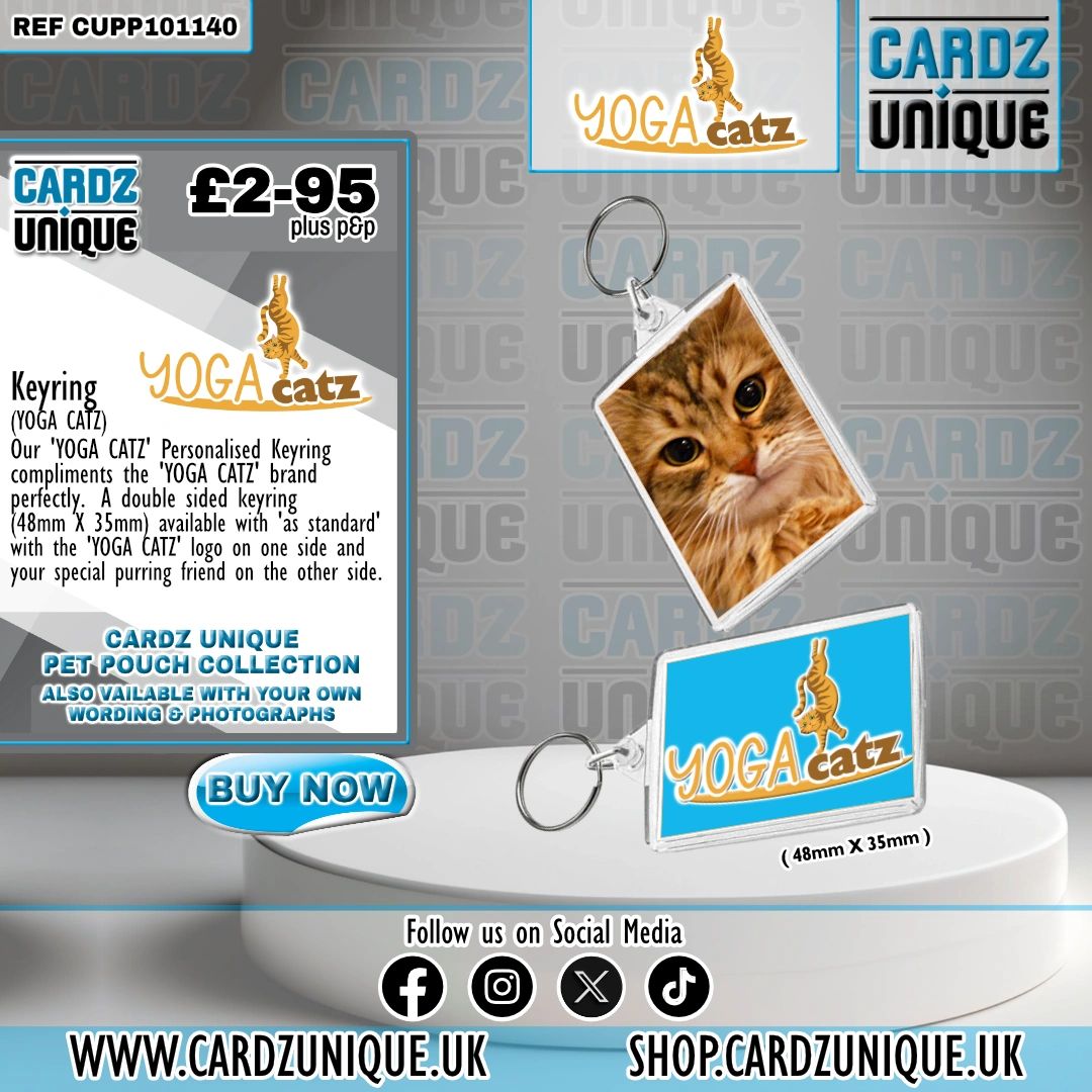 Yoga Catz Keyring