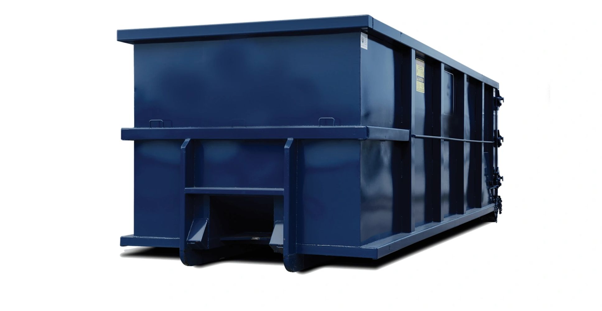 Stealth Dumpster Dumpsters Waste Management Roll Off Roll-Off Blue Stealth Trash