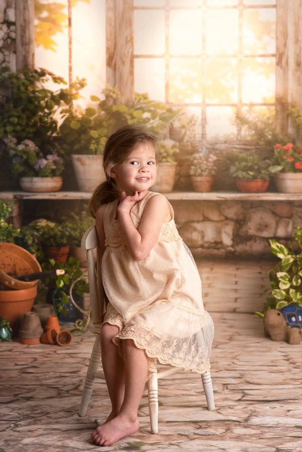 LeGalley Photography Easter Mini's Traverse city, Manistee, Green house Studio portrait Photographer