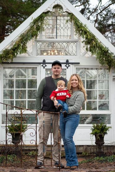 Sharp farm, Swartz creek mi green house family photography session 
