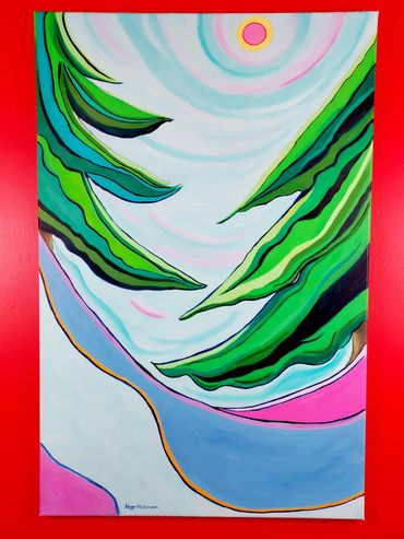 Wind Spirit IV, 2021
 Oil on Canvas