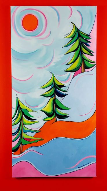 Wind Spirit VII, 2021
Oil on Canvas