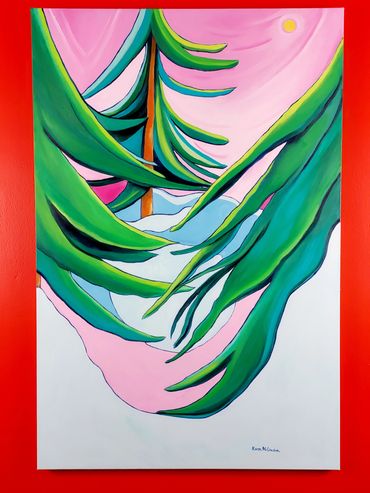 Wind Spirit VIII, 2021
Oil on Canvas