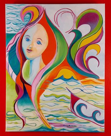The Mermaid, 2021
Oil on Canvas