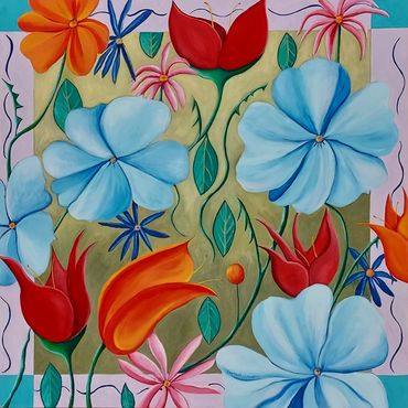 Abounding Joy III, 2025
Oil on Canvas
