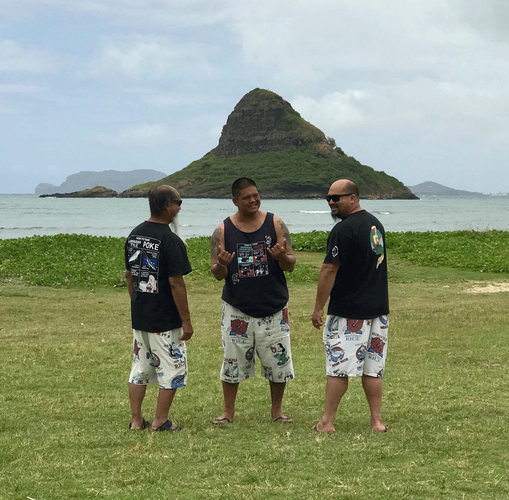 Goo Enterprise Hawaiian Clothing, Handmade Totebags