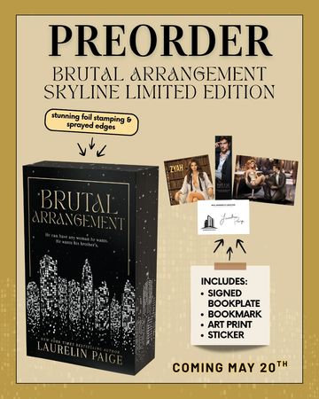 Preorder the Brutal Arrangement Skyline Limited Edition book with exclusive signed extras.