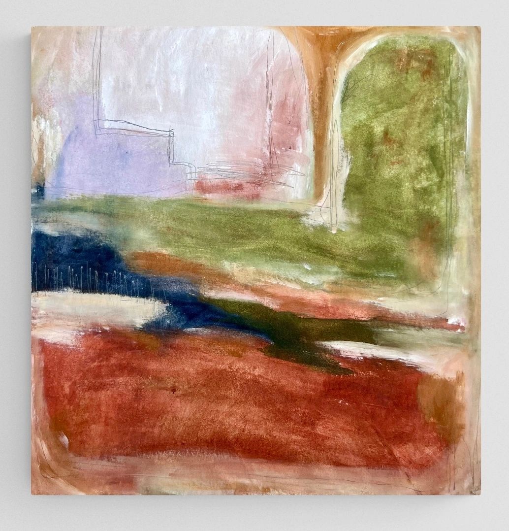“A Little Longer”
24x24 in. Acrylic + Graphite on Canvas
2025

