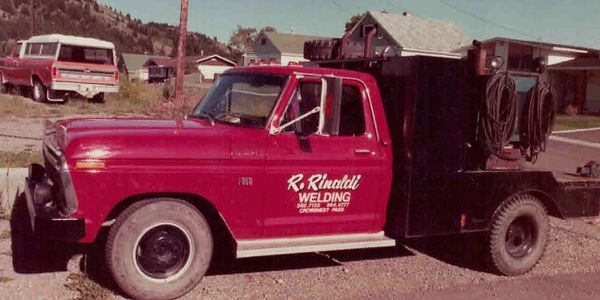 Randy Rinaldi Welding 1984