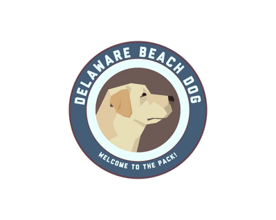 Delaware Beach Dog