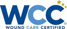 Wound care certification logo