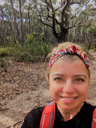 SheChef foraging in the Adelaide Hills