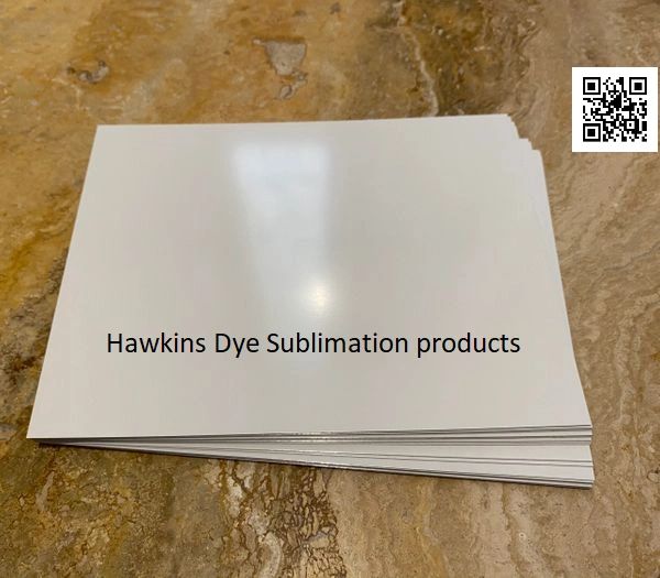 Wholesale High Gloss White Aluminum Dye Sublimation Dash Plaque Blanks