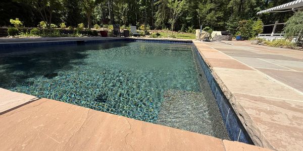 Pool construction and renovation project in Watkinsville, GA by JP Pools 
