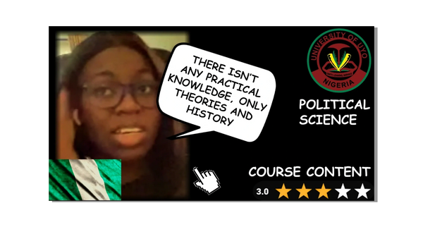 University of Uyo Reviews Ratinggs - Political Science Reviews Ratings - VCompass University Reviews