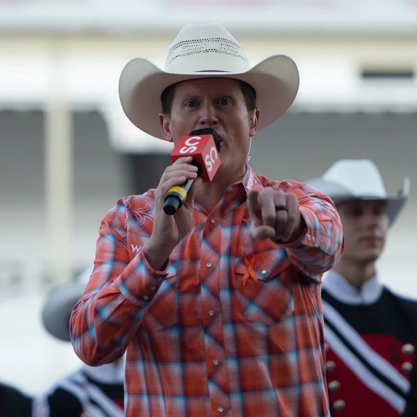 Grant Buchanan Radio Announcer Master of Ceremonies Live Event Host for Calgary Flames and Stampede