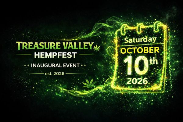Treasure Valley Hempfest inaugural event on October 10, 2026.