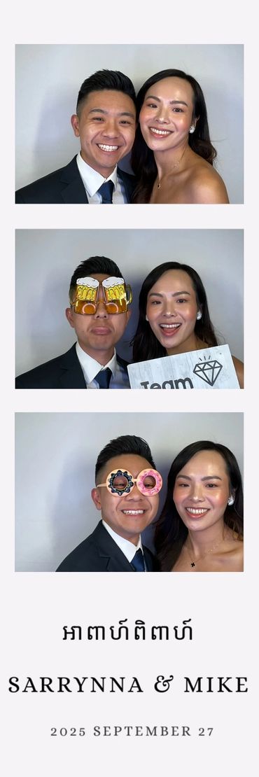 Playful moments: Sarrynna & Mike's fun props