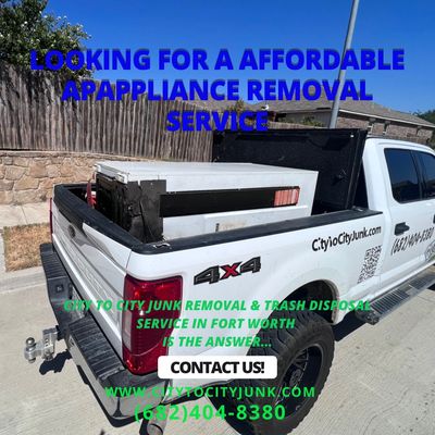 Affordable Appliance Removal And Trash Disposal Service in fort worth Bulk Trash Pickup 76179