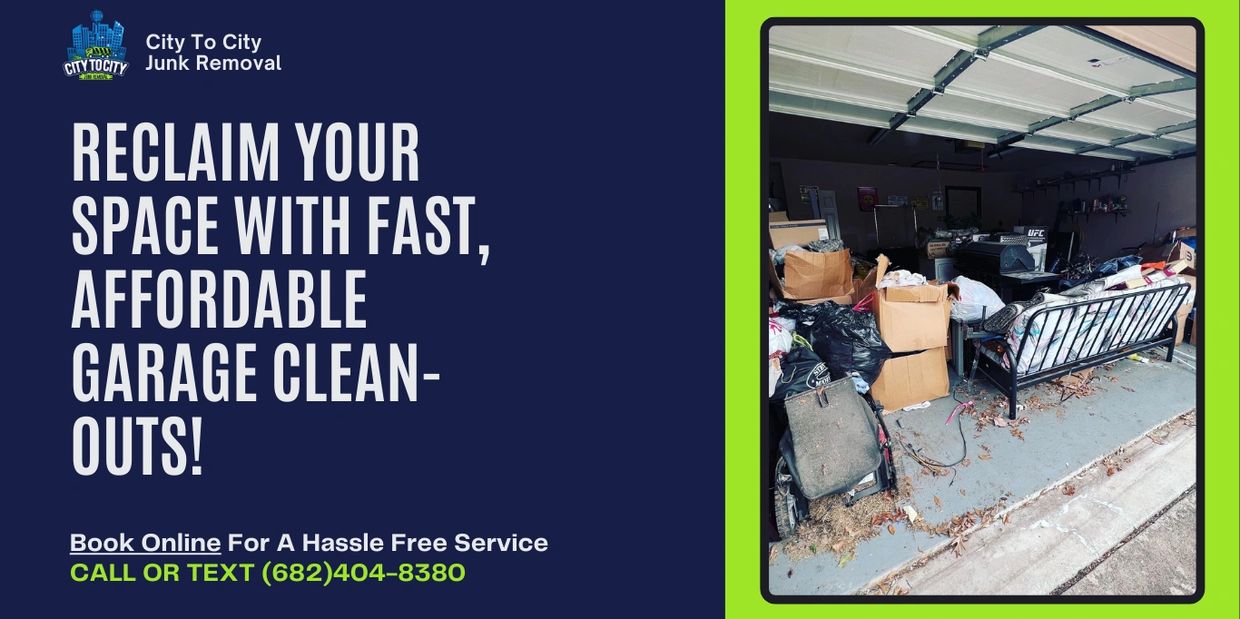  City To City Junk Removal Garage Cleanout header