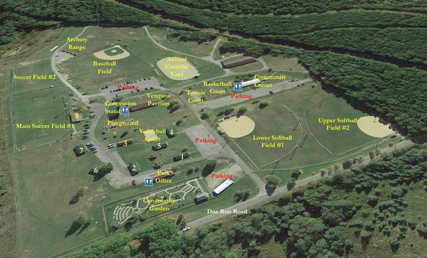 CLARION COUNTY PARK MAP