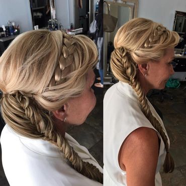 WEDDING FISH TAIL HAIR 