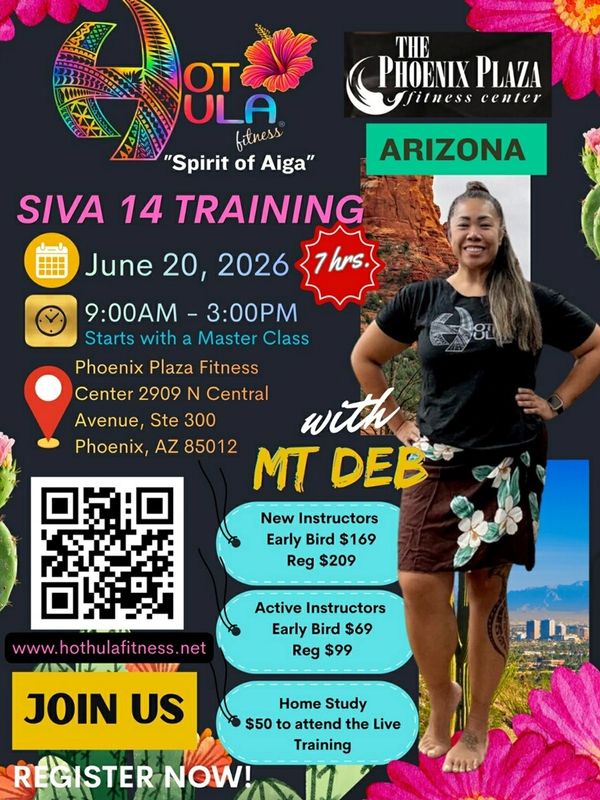 SIVA 14 Training with MT Deb on June 20, 2026, at Phoenix Plaza Fitness, Arizona.
