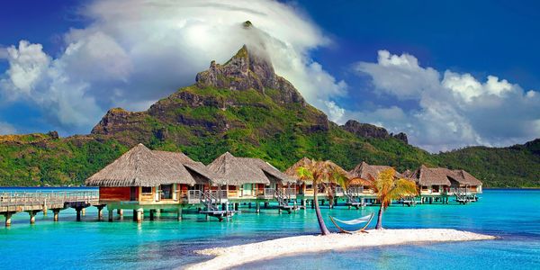 Over the water bungalow 