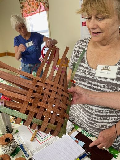 basket making supplies, Cindy's taking Nantucket basket wea…