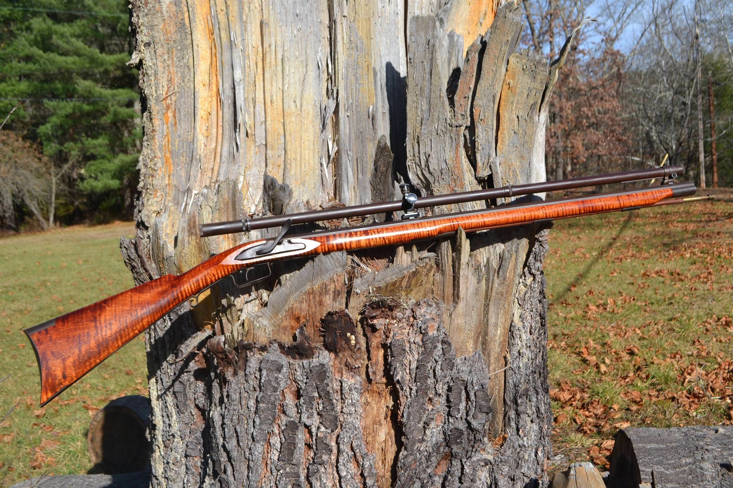 Mule Ear muzzleloader with Gil Parsons scope
