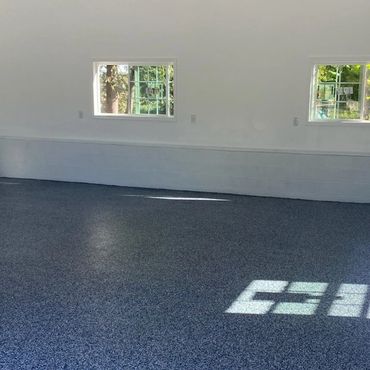 Polyaspartic Garage Coating Floor 