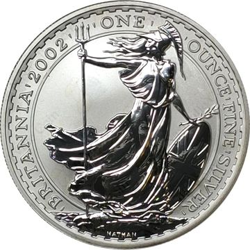 2022 Great Britain Silver Britannia Coin Gem BU 1 oz. fine silver