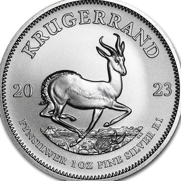 2023 South Africa Silver Krugerrand Coin Gem Bu Condition