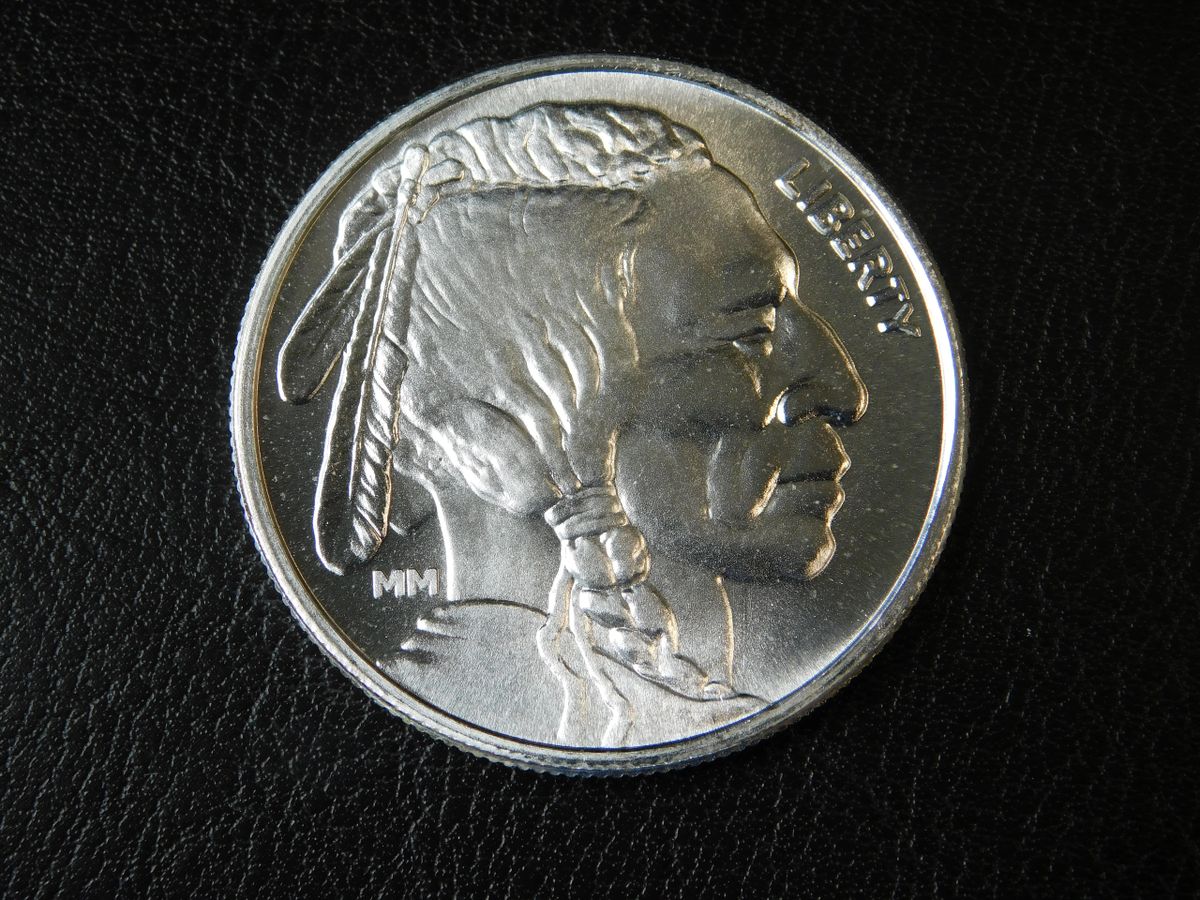 Mason Mint 1 oz. .999 Silver Buffalo Round