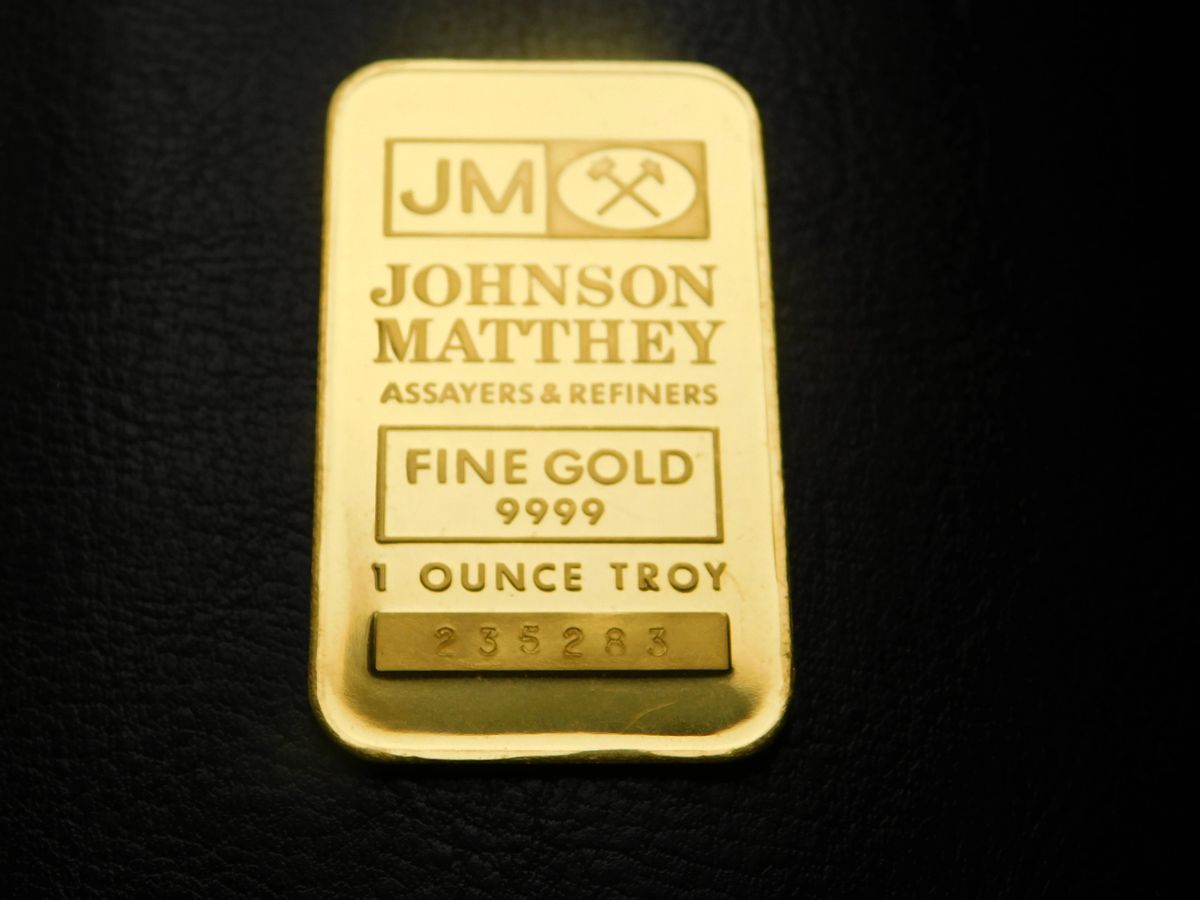 1 oz Gold Bar Johnson Matthey ( JM )