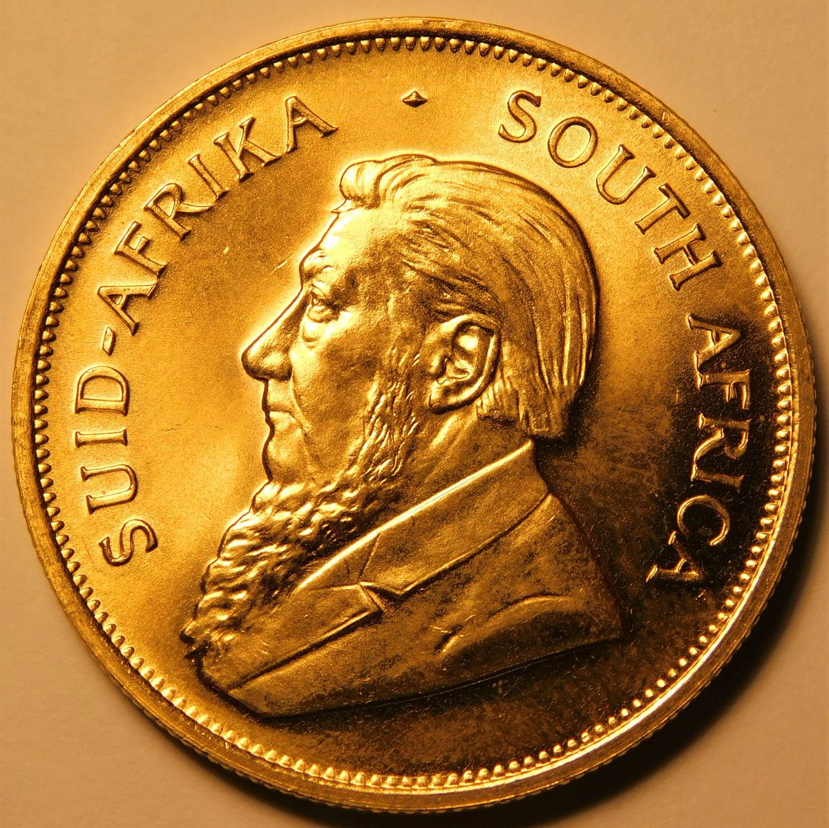 1975 South Africa Krugerrand Gold Coin 1 oz.