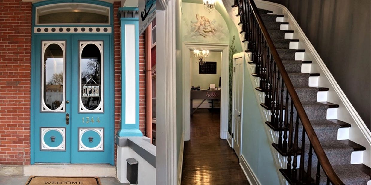 Entrance to our home of wellness