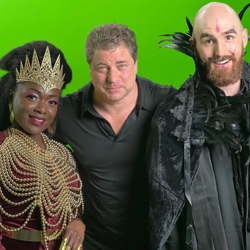 Director David Wenzel and Actress Chika Aluka