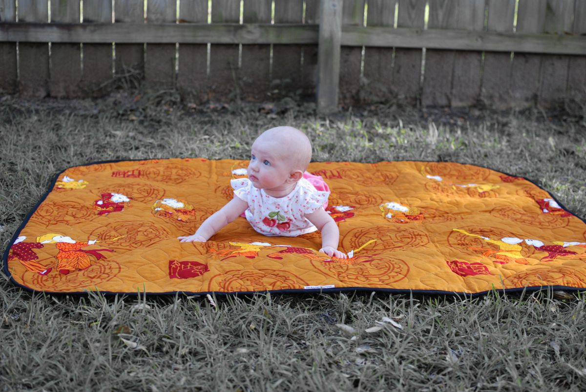 Car Seat Protector,46"x56", Travel Mat, Play Mat, Car Seat Liner