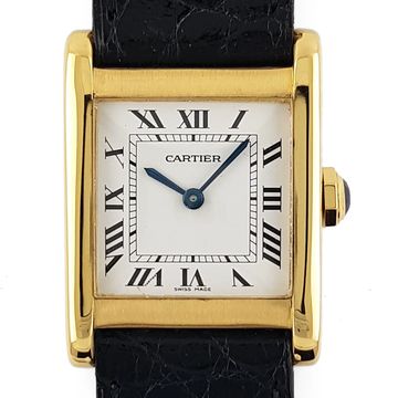 Cartier Tank
Normale Large model Paris Dial 1973 GM LM Gold 78092 18k Calibre 78-1 warrens Warren's