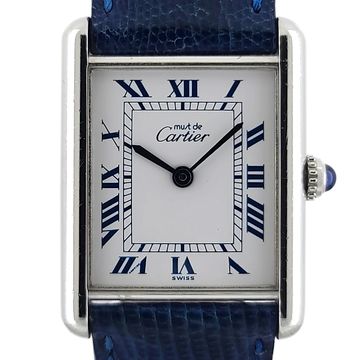 Cartier Tank Large GM LM Must L.C Railway Sterling Silver + Folding Clasp Deployante lppandco lpp co