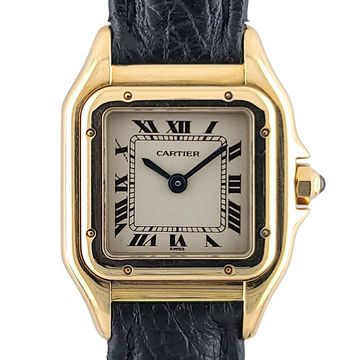 Cartier Panthere Ref 8669 18k Gold Small model PM SM  + Gold Folding Clasp warren warren's watches