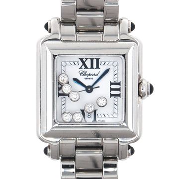 Chopard Happy Sport Square Diamonds Sapphire 8325 LPP & Co LPP and Co lppandco Paris watch dealer