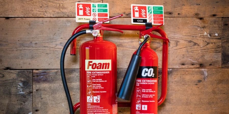 Fire protection by Meekol. Fire extinguisher servicing, emergency lighting, fire alarms, fire signage.