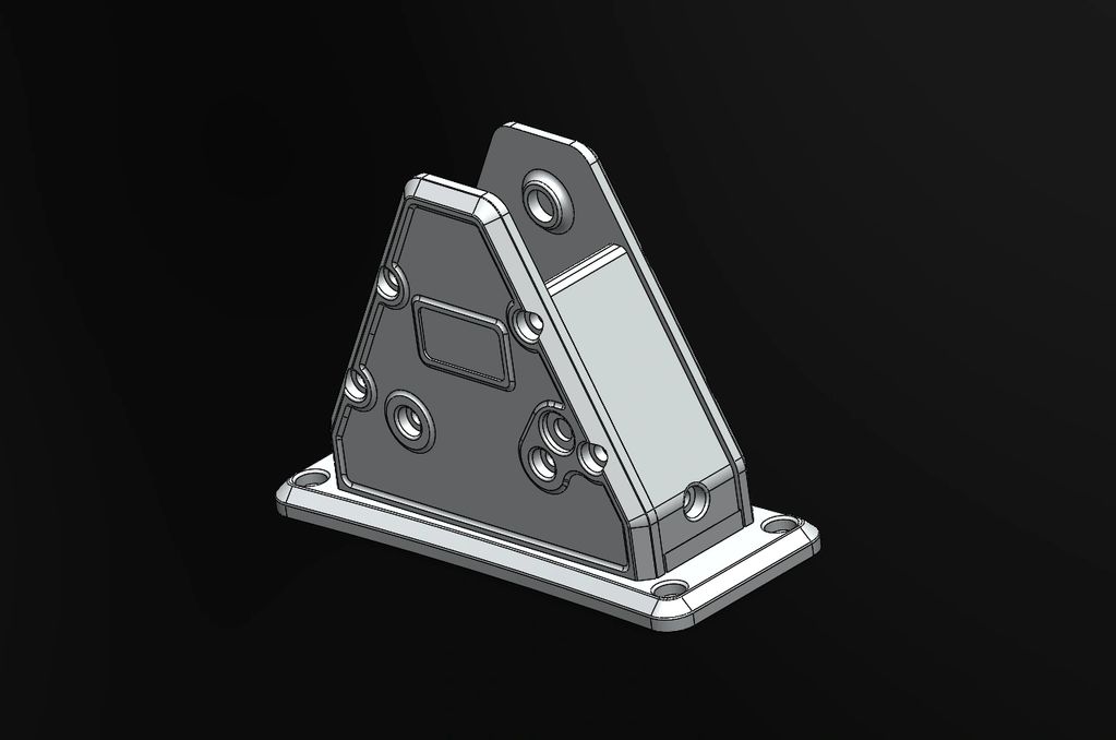 3D CAD model of sequential shifter for 8hp 10r80 and dct. 