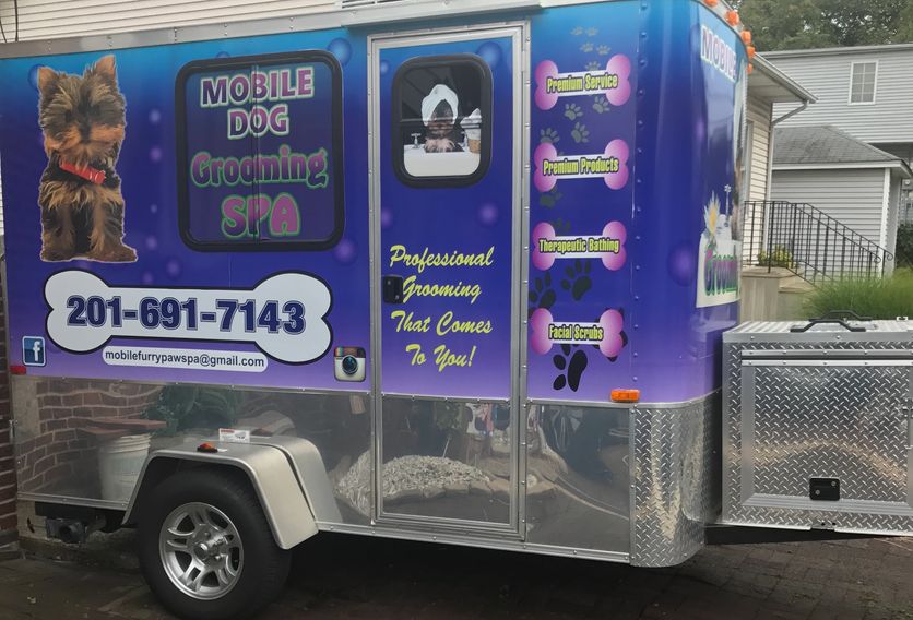 Mobile Dog Grooming - Mobile Furry Paw Spa