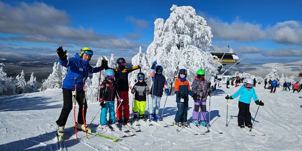 Great time teaching Race Development Team at Hunter Mountain.