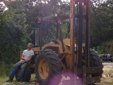 Harlo Hf456, Ford 545 industrial tractor