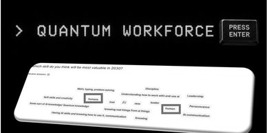 Quantum Workforce chart highlighting dynamism and problem-solving skills.